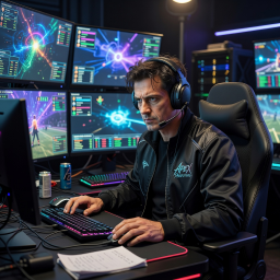 Esports coach avatar Vance Apex Sterling